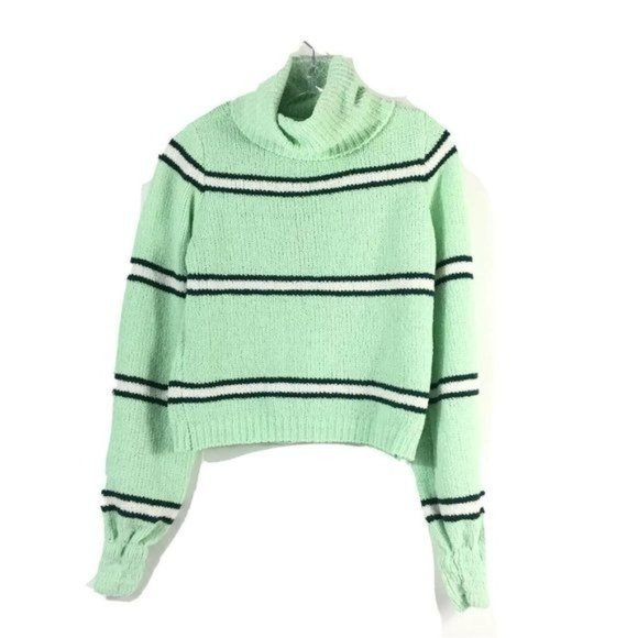 Wild Fable Striped Turtleneck Sweater Small - Picture 5 of 8
